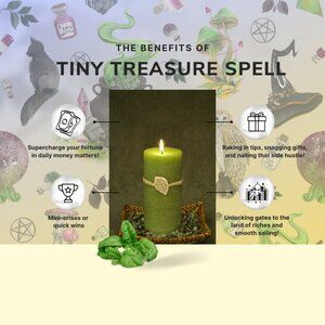 Tiny Treasure Spell for Money ( Digital Video) by 10th Generation Witch.